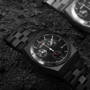 boutiqued en ligne Lucleon Montre Chronographe Lavon Ray En Acier Inoxydable 14