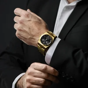 Lucleon Montre Chronographe Lerrick Ray En Acier Inoxydable le grand escompte 12