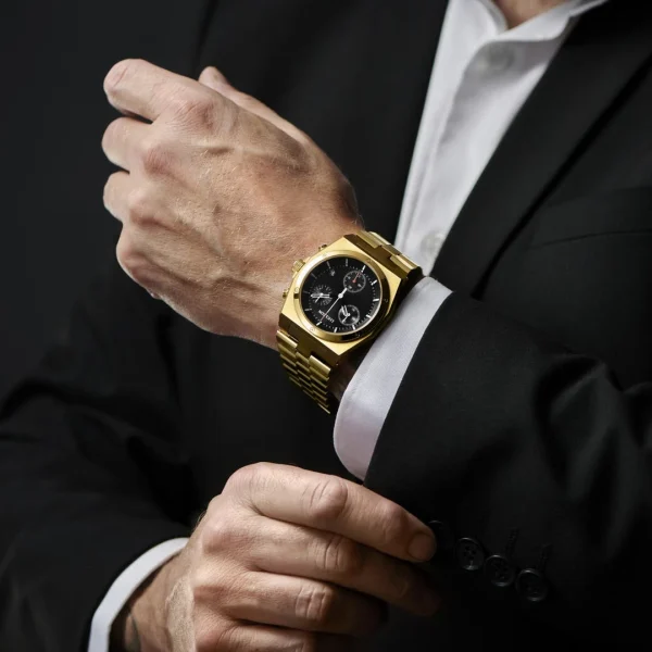 Lucleon Montre Chronographe Lerrick Ray En Acier Inoxydable le grand escompte 4