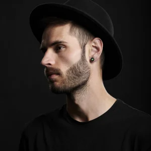 Fort Tempus Boucle D’oreille Magnétique Feuille De Cannabis site pas cher 16