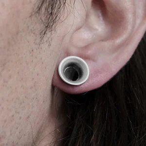 boutique Fort Tempus Tunnel écarteur En Silicone Blanc 15