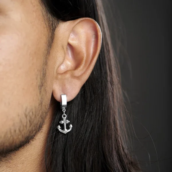 Fort Tempus Boucle D’oreille ”Levez L’ancre” outlet soldes 5