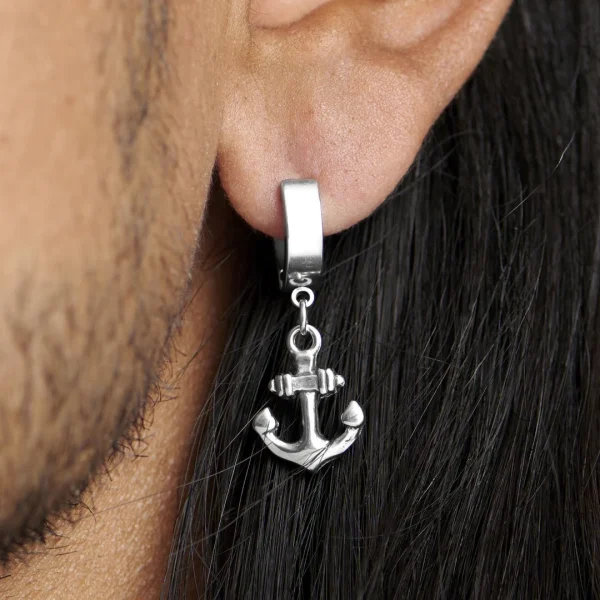 Fort Tempus Boucle D’oreille ”Levez L’ancre” outlet soldes 7