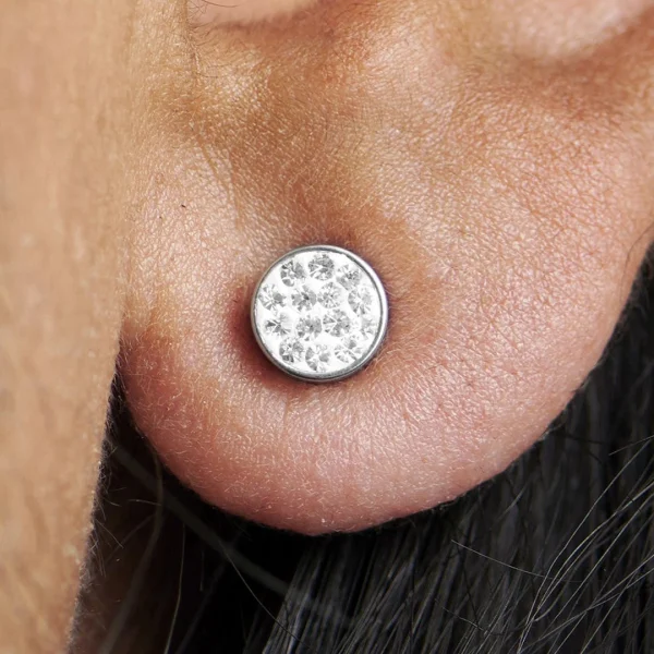 Fort Tempus Boucle D’oreille Magnétique En Zircone – 6 Mm aux meilleurs prix 5
