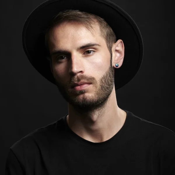 Fort Tempus Clou D’oreille Circulaire Arc-en-ciel De 8mm Nouvelle tendance 6