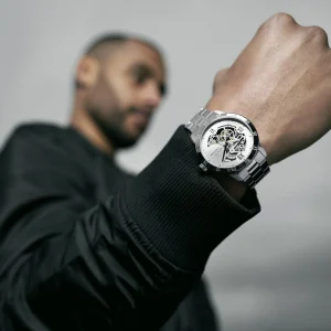 Seizmont Dante II | Montre Squelette Argentée prix le plus bas 12