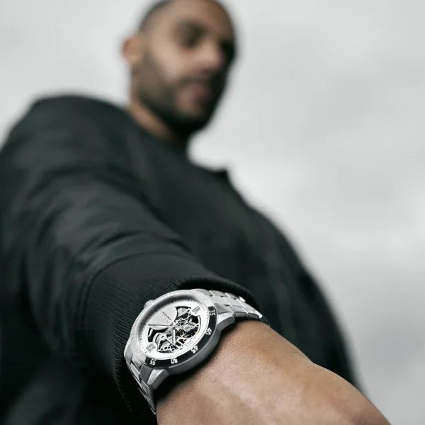 Seizmont Dante II | Montre Squelette Argentée prix le plus bas 6