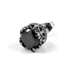 Vente Fort Tempus Boucle D’oreille Noire “Royal” 9mm 10