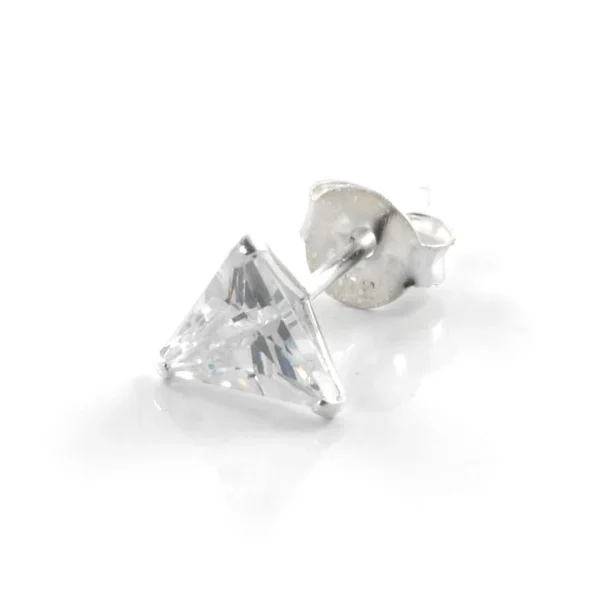 achat pas cher Lucleon Boucle D’oreille Bling Triangulaire – 6 Mm 1