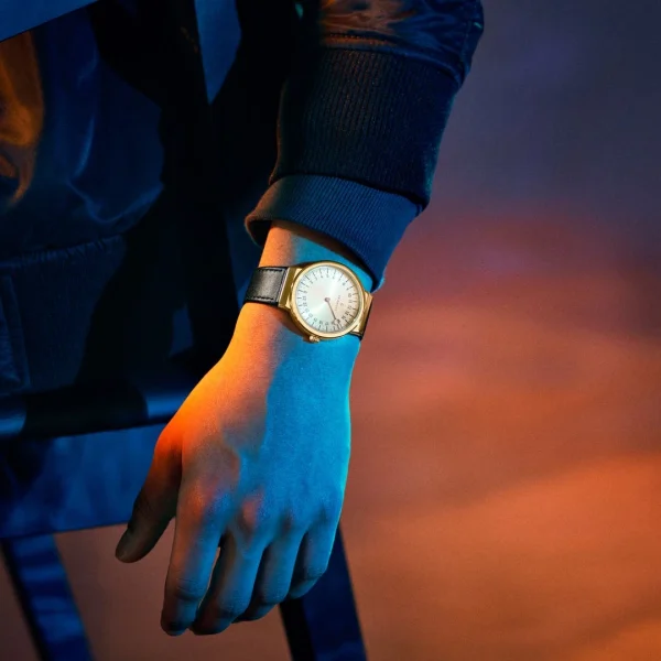soldes luxe Seizmont Montre Troy Calm à Cadran & Aiguille 24 Heures 5