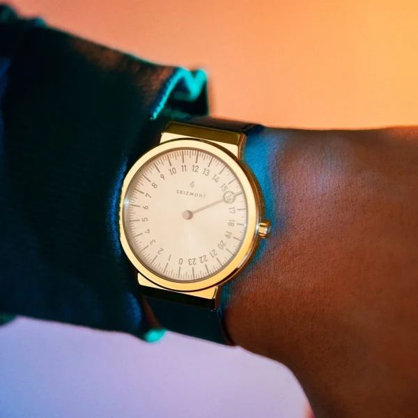 soldes luxe Seizmont Montre Troy Calm à Cadran & Aiguille 24 Heures 3