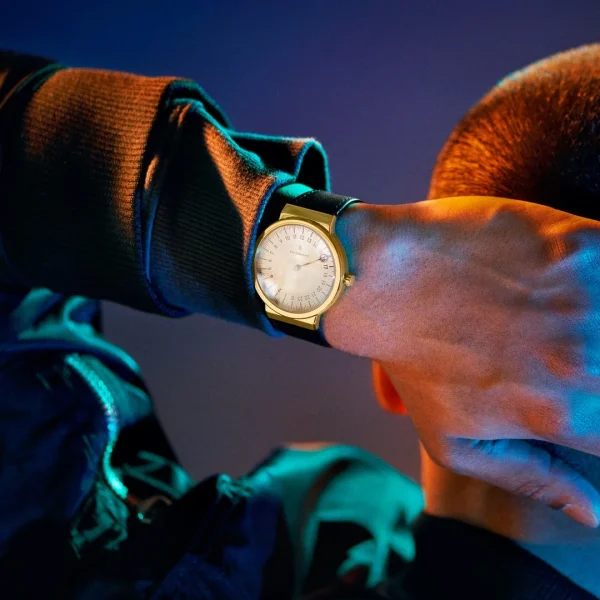 soldes luxe Seizmont Montre Troy Calm à Cadran & Aiguille 24 Heures 4