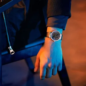 Meilleur Prix Seizmont Montre Travis Calm à Cadran & Aiguille 24 Heures 14