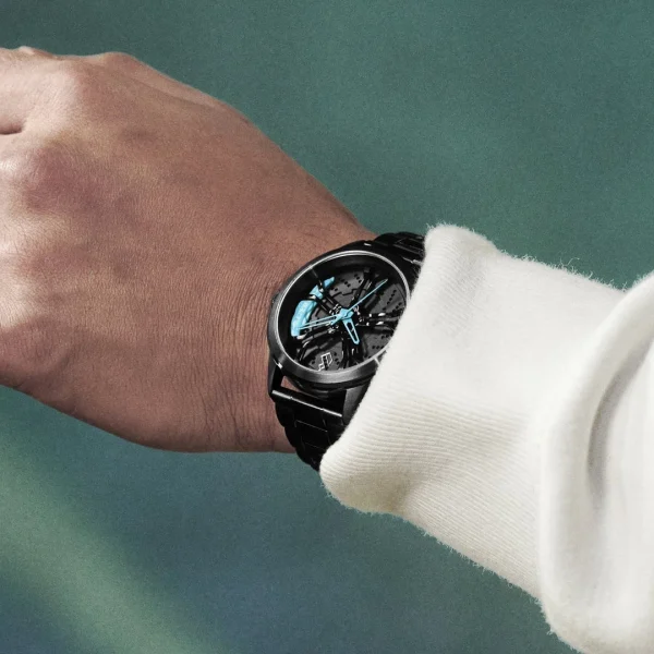 Seizmont Monza | Montre Racing Rouge Et Bleue qualité d’originales 3