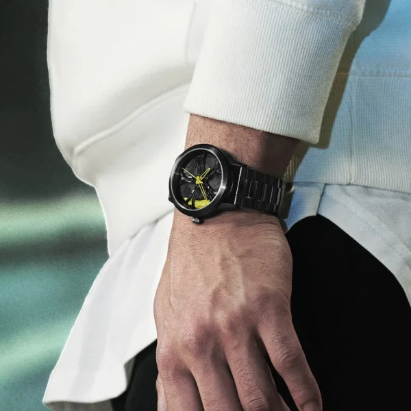 Seizmont Monza | Montre Racing Jaune Et Noire Retour gratuit en magasin. 3