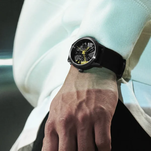 Seizmont Monza | Montre Racing Jaune Et Noire Retour gratuit en magasin. 4