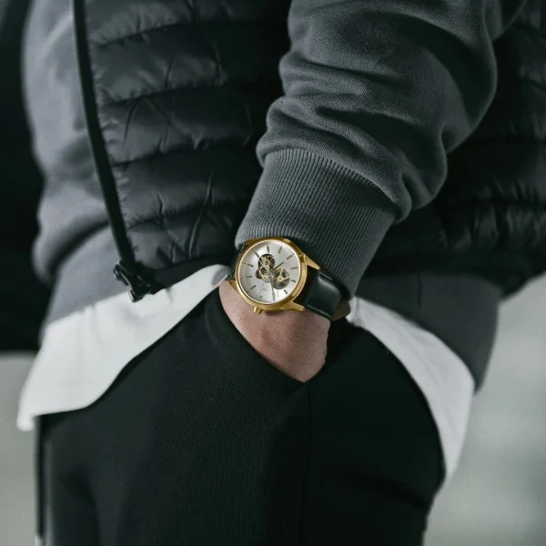 Seizmont Montre Squelette Automatique Cor Caesar en vente 4