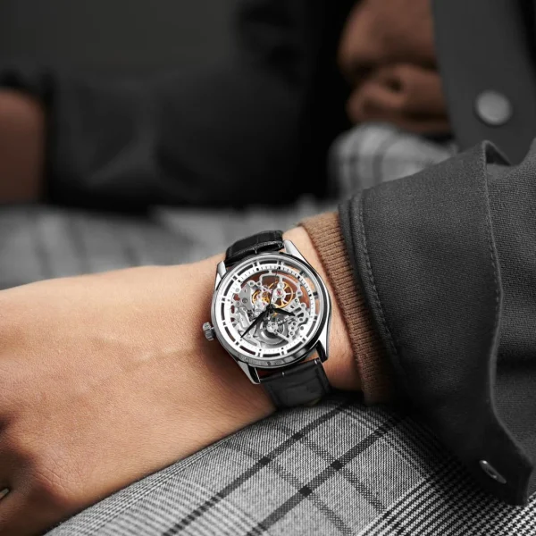 boutiqued en ligne Seizmont Montre Squelette Automatique Soren Motus 4