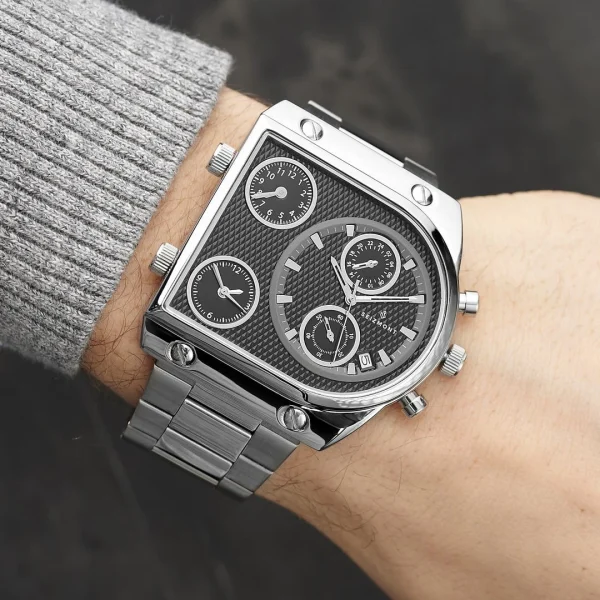 boutique en france Seizmont Montre Argentée Provectus 4
