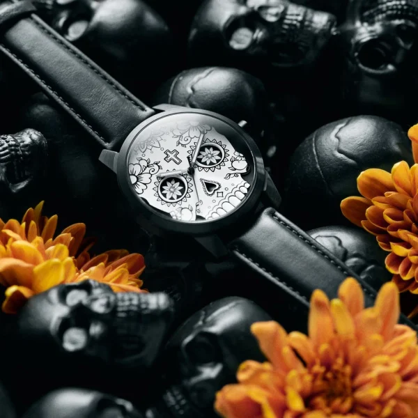 Lucleon Todos | Montre Noire & Blanche Le Jour Des Morts Top ventes 5