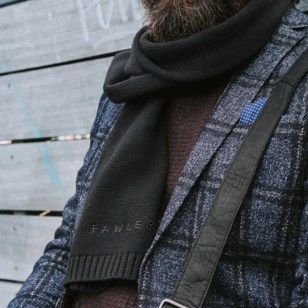 Fawler Écharpe Noire Franky Urban garantis authentique 4