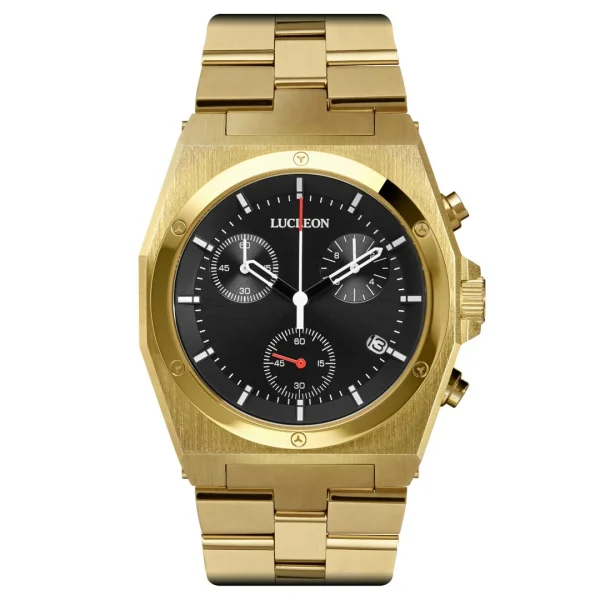 Lucleon Montre Chronographe Lerrick Ray En Acier Inoxydable le grand escompte 1