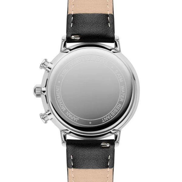 Pas Cher Magasin Soldes Sidegren Solis | Montre Chronographe Noire à énergie Solaire 7