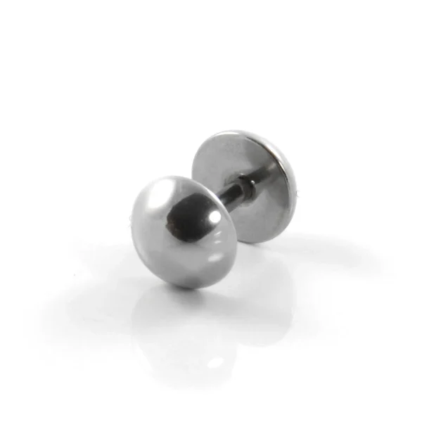Fort Tempus Boucle D’oreille Ronde Argentée 6 Mm des prix incroyables 1