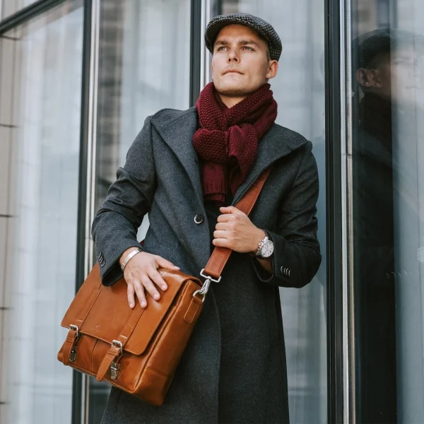 Fawler Écharpe Rouge Bordeaux Freddi Urban qualité supérieure 5