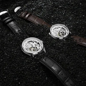 france en ligne Seizmont Montre Squelette Automatique Stuart Motus 16