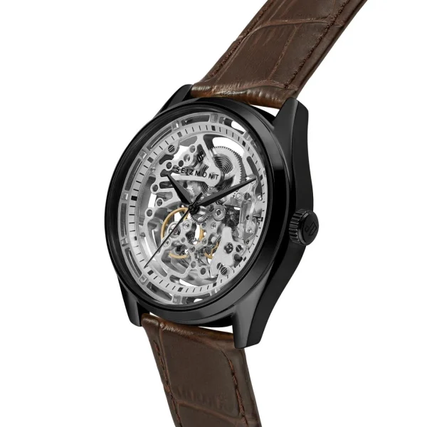 Paiement sécurisé Seizmont Montre Squelette Automatique Stiles Motus 3