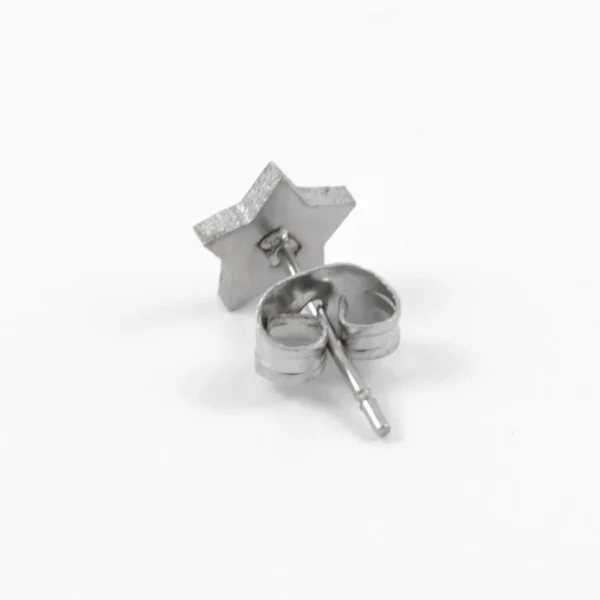 qualité supérieure Lucleon Boucle D’oreille étoile En Acier 3