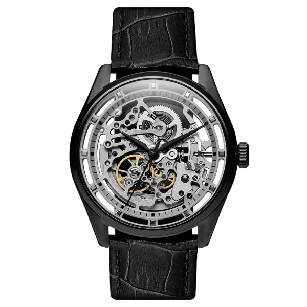 france en ligne Seizmont Montre Squelette Automatique Stuart Motus 1