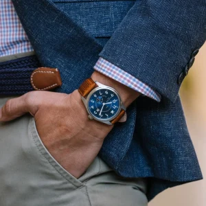 Paiement sécurisé Fawler Montre Aviator Faber Fraser 12