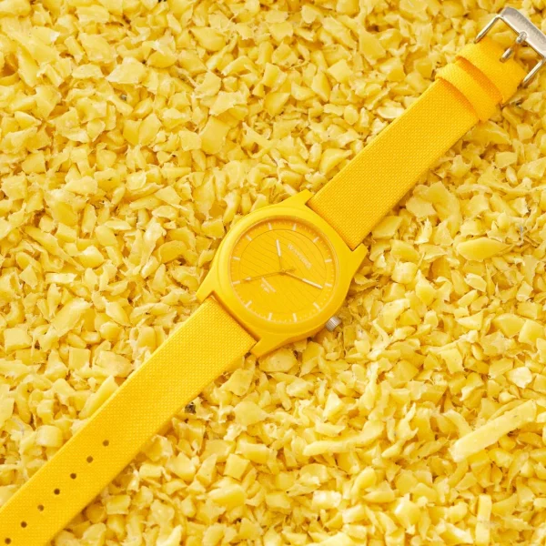 en ligne vente Waykins Recapture | Montre Jaune En Matériaux Recyclés 6
